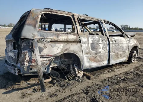 2006 Honda Odyssey Exl из США, поврежденный, VIN 5FNRL38636B455489